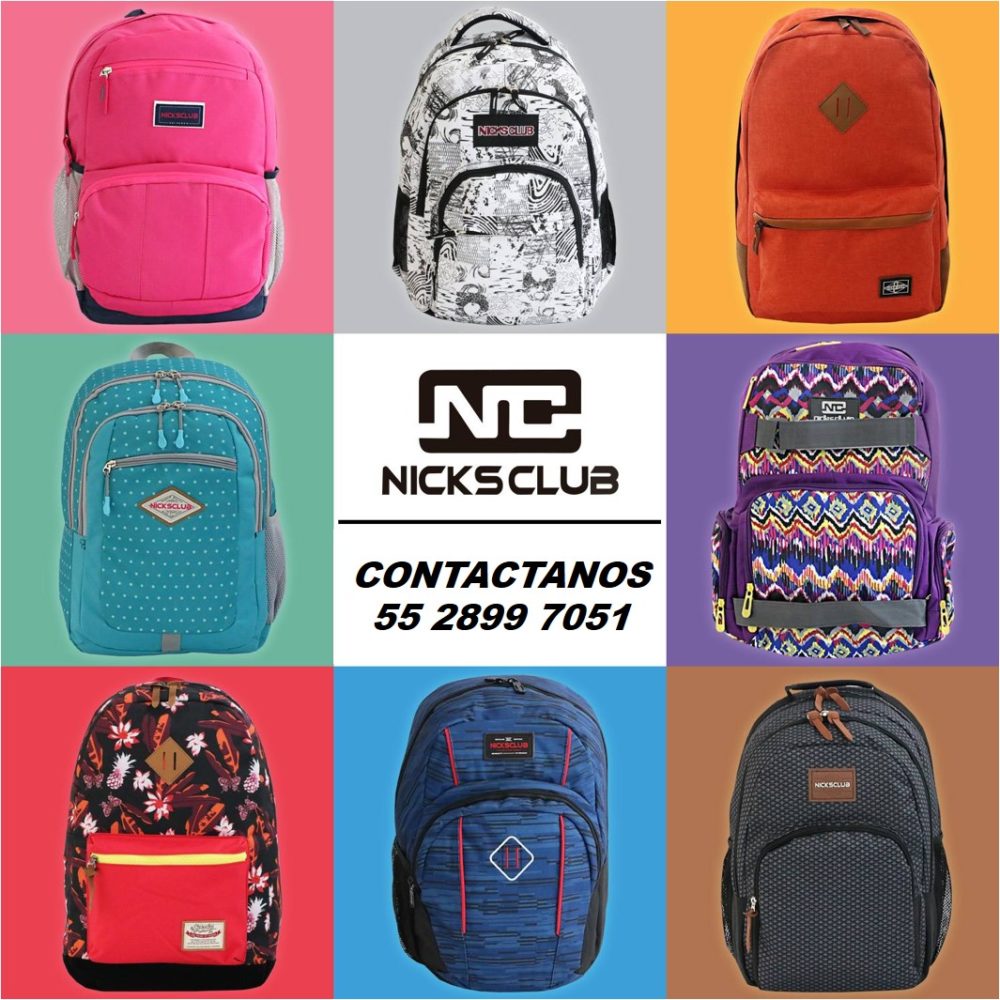 Nicks Club – Venta de Mochilas, Porta Laptops, Maletas – Venta de Mochilas,  Porta Laptops, Maletas
